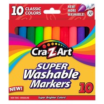 Walmart Cra-Z-Art Super Washable Marker, 10 Count