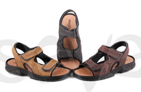 Herren Ledersandalen