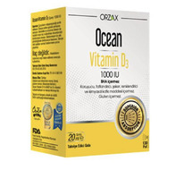 dermoeczanem TR Orzax Ocean Vitamin D3 1000 IU Sprey 20ml