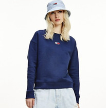 TH  BADGE SWEATSHIRT Blue