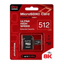  - MicroSD 512  Qumo +SD  Pro seria UHS-1 U3