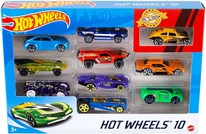 amazon GB Hot Wheels Toy Cars & Trucks in 1:64 Scale, Set of 10