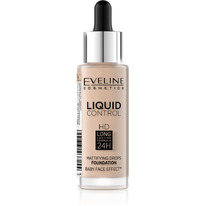 Eveline �������.������ Liquid Control ��� 010 light beige ������������� ������,