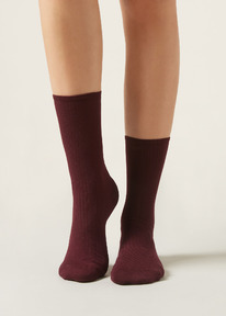 calzedonia Socken in Rippstrick