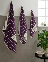 ASDA Winetasting Pinstripe Hand Towel