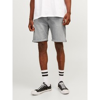 Sportsdirect Jack and Jones Denim Shorts Mens Grey Denim