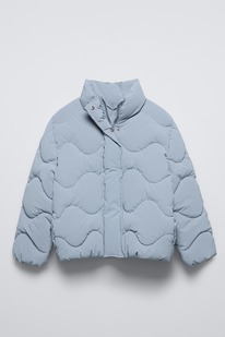 zara GUMMIERTE STEPPJACKE zara GUMMIERTE STEPPJACKE