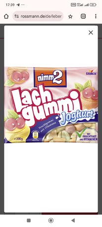 rossmann Storck nimm2 Lachgummi Joghurt