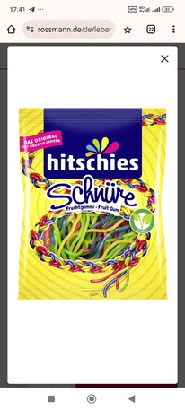 rossmann hitschies Schnre Fruchtgummi