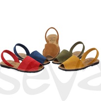 sevashoes Avarca menorquina Damen Ledersandalen 202AV