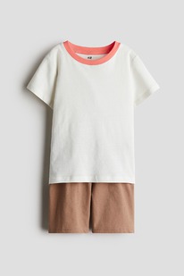 hm 2-teiliges Set aus Baumwolljersey