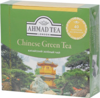 AHMAD TEA. Green Chinese Tea 72 . ., 40 .