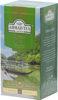 AHMAD TEA. Green tea ., 25 .
