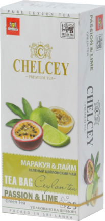 CHELCEY. Passion & Lime green tea ., 25 .