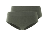 lidl Damen Hipster, 2 Stck, khaki