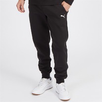 Mandmdirect Puma Mens Essentials Small Logo Joggers Black