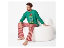 lidl Herren Pyjama grn/rot