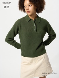 uniqlo Wollmix Pullover (Polokragen)