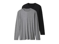 lidl Herren Langarmshirts, 2 Stck