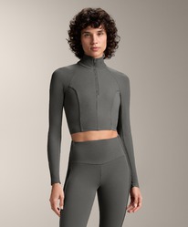 oysho Comfortlux Langarm-Tanktop mit seitlichem Rippmuster