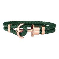 outlet46 Paul Hewitt Damen Armband mit Anker-Verschluss Echtleder-Armreif Arm-Sc