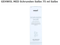 apotal GEHWOL MED Schrunden Salbe